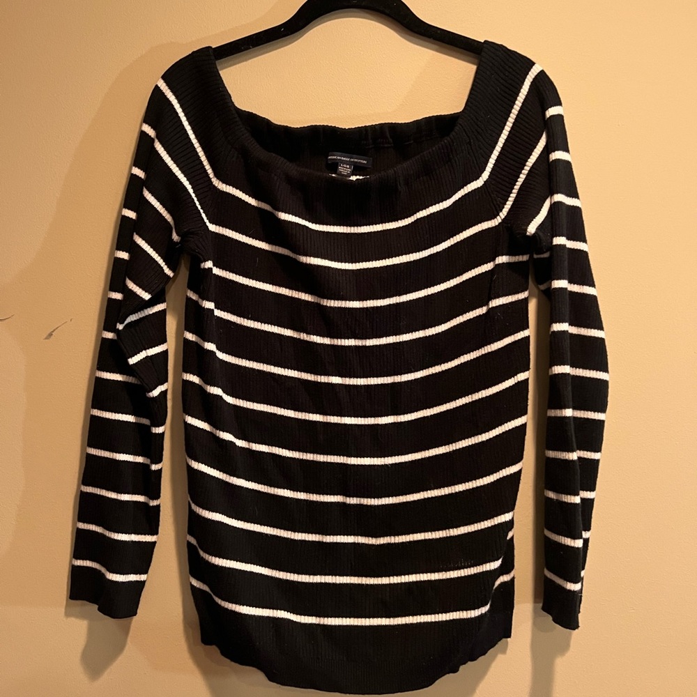 American Eagle Striped Sweater
